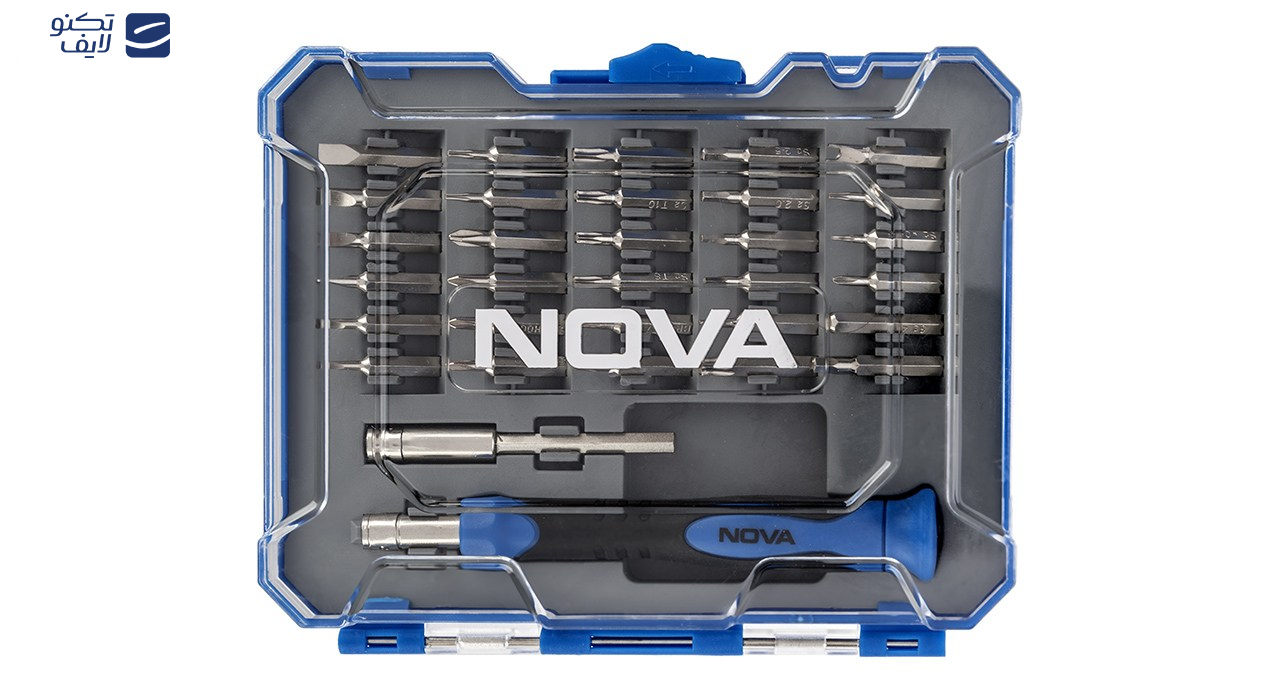 مجموعه 32 عددی سری پیچ گوشتی نووا مدل NTS 1328