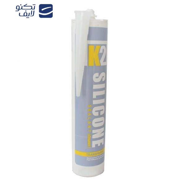 چسب سیلیکون کاسپین مدل SILICONEK2 حجم 300 میلی لیتر