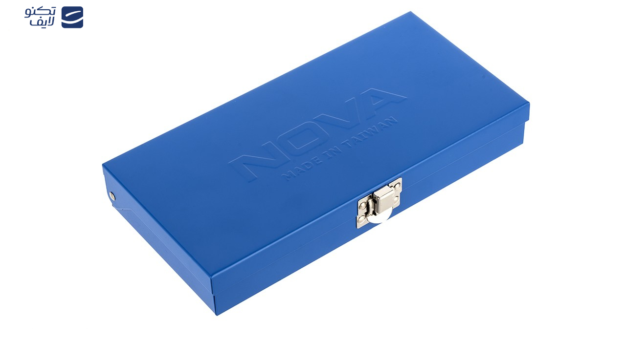 مجموعه 23 عددی سری و آچار بکس نووا مدل NTS 7302