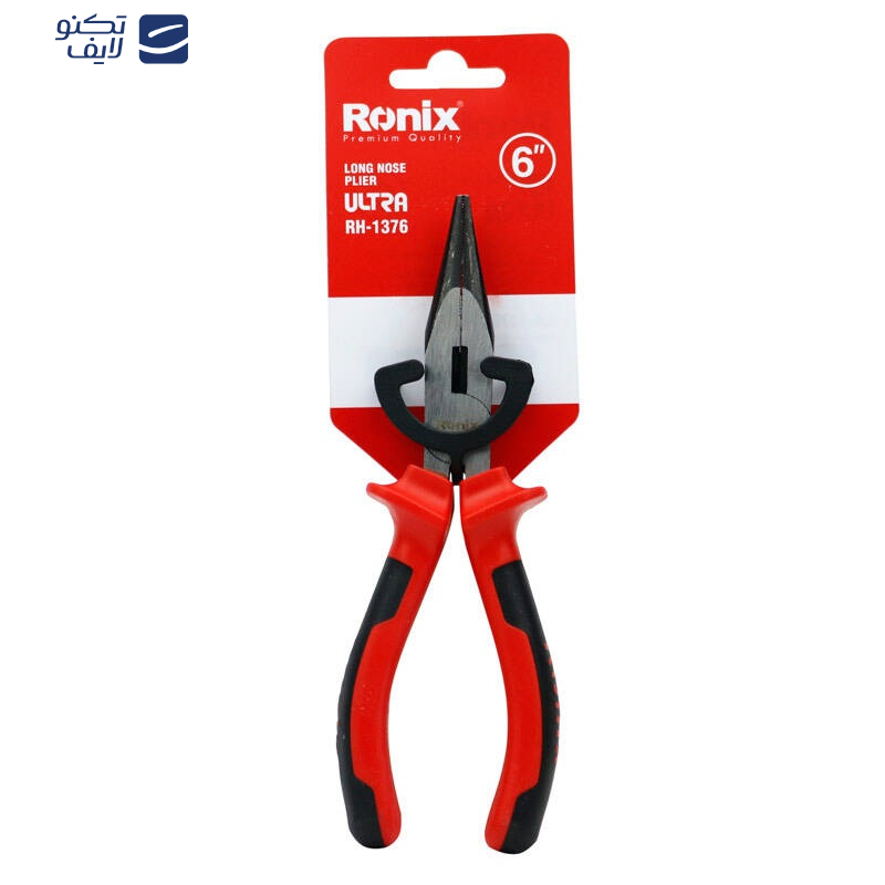 انبر دم باریک رونیکس مدل RON-1376 سایز 6 اینچ انبر دم باریک رونیکس مدل RON-1376 سایز 6 اینچ