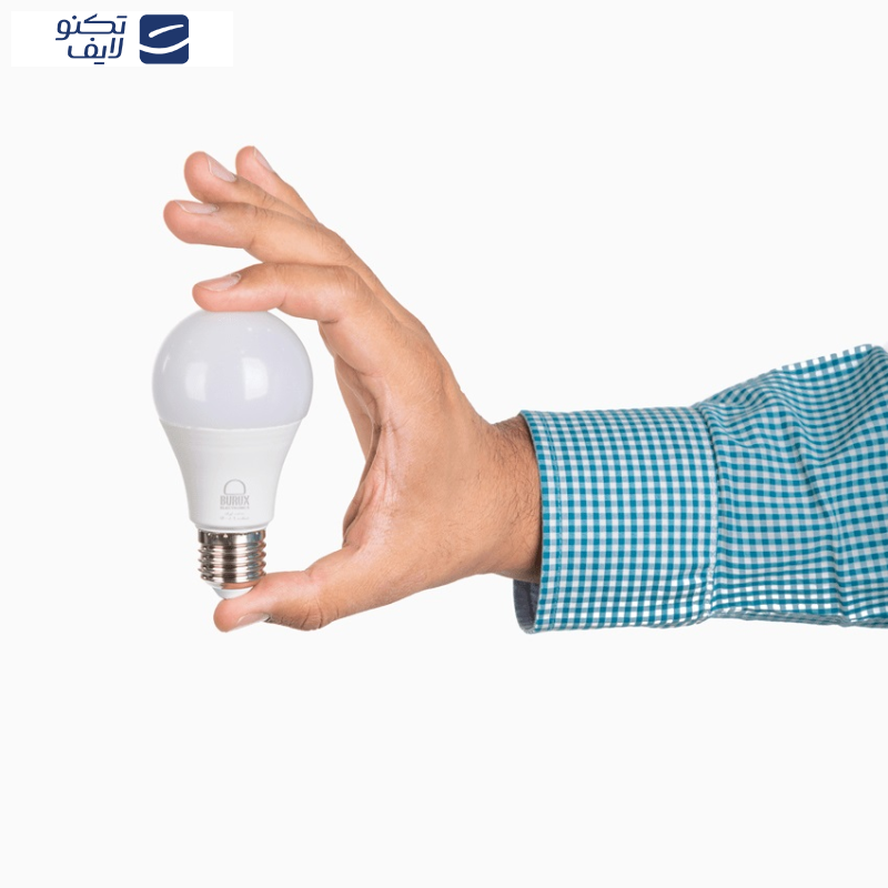 لامپ ال ای دی 10 وات بروکس مدل NA60 پایه E27 بسته 3 عددی