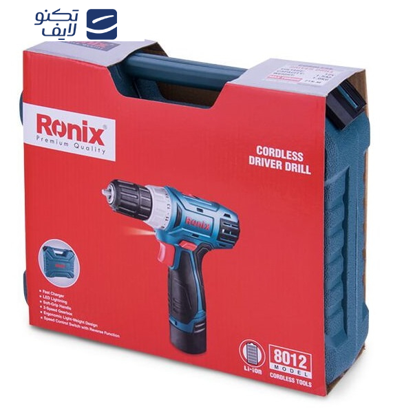 دریل شارژی رونیکس مدل 8012