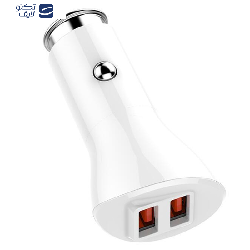 شارژر فندکی الدینیو مدل C511Q به همراه کابل تبدیل microUSB