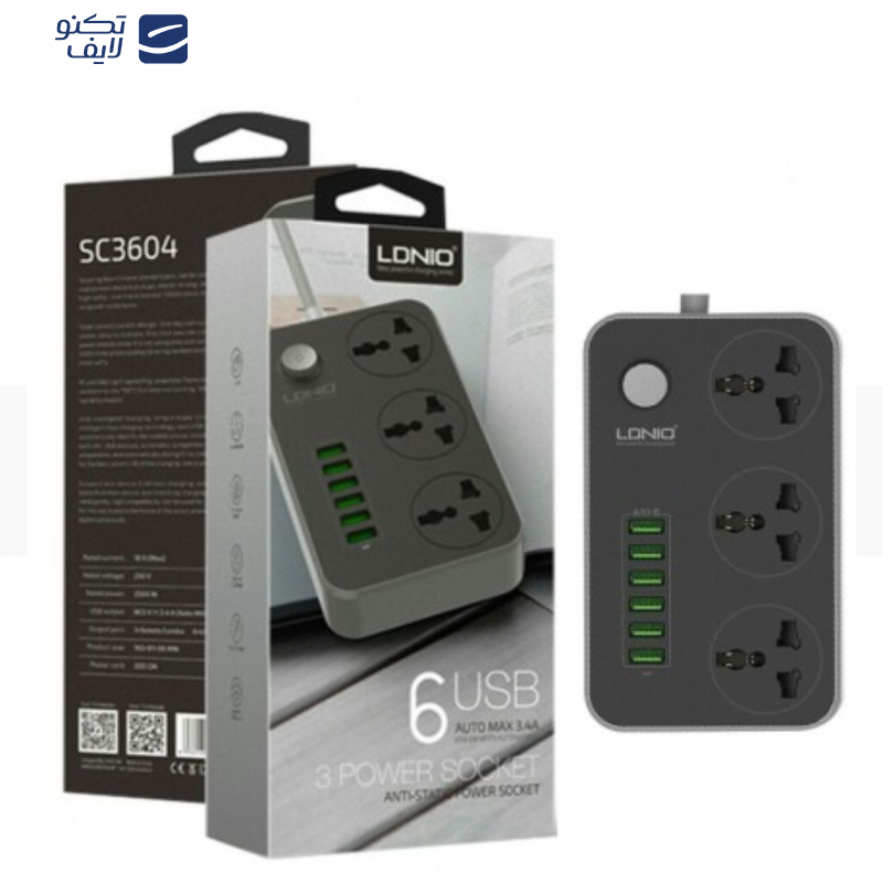 چند راهی برق الدینیو مدل SC-3604