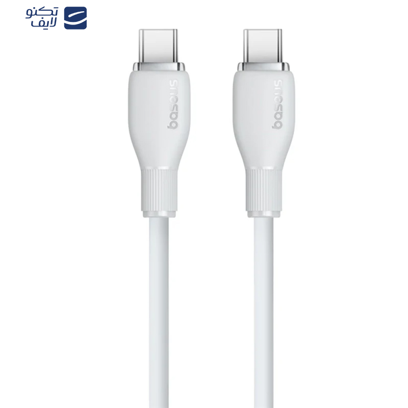 کابل USB-C بیسوس مدل Pudding Series P10355702221-B2 طول 2 متر