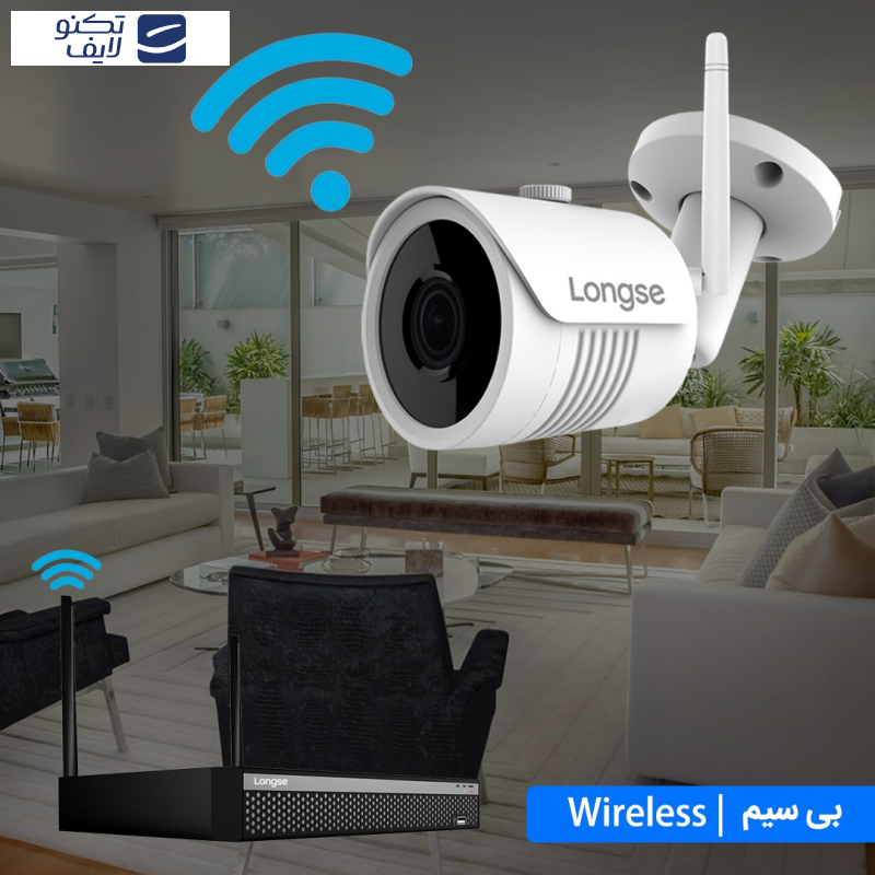 سیستم امنیتی لانگسی مدل WIFI3608DE2SW200