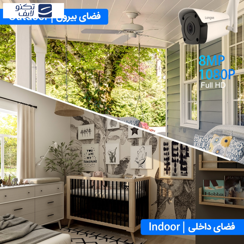 سیستم امنیتی لانگسی مدل WIFI3604DE4FK800