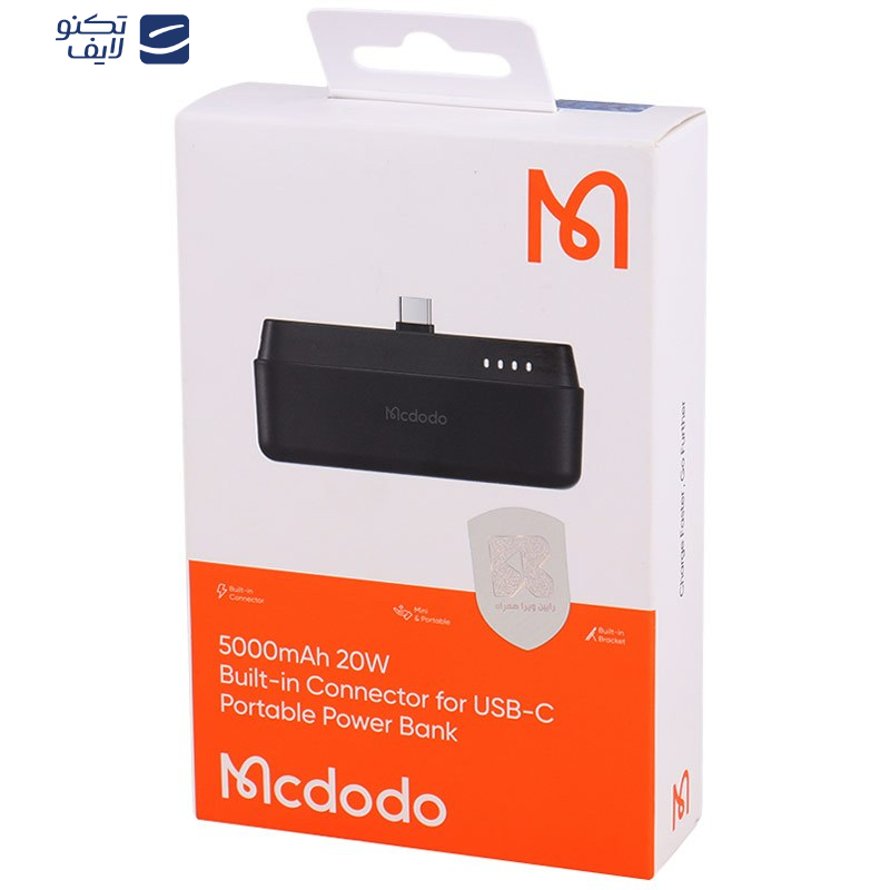 پاوربانک مک دود مدل Mc-630 ظرفیت 5000 میلی آمپر ساعت