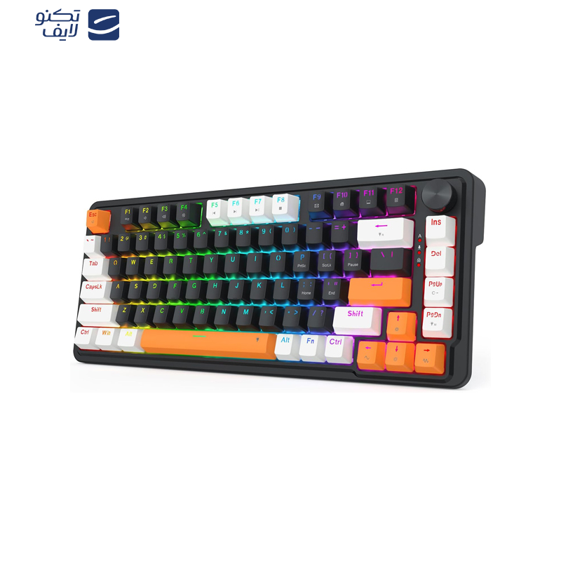 کیبورد گیمینگ ردراگون مدل Landshaker K714WBO RGB