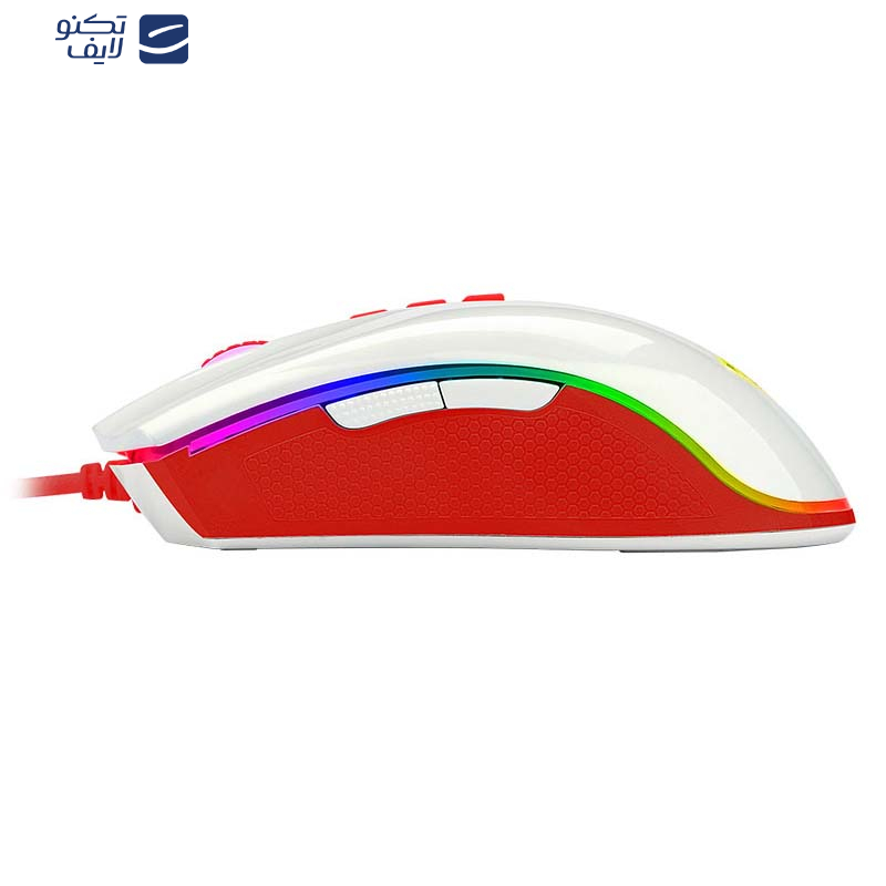 ماوس ردراگون مدل Redragon COBRA Red White M711C