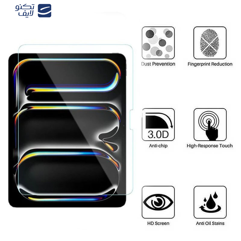 محافظ صفحه نمایش اپیکوی مدل Xundd Axe مناسب برای تبلت اپل iPad Air 13 2025 / iPad Air 13 2024 / iPad Pro 13 2024 