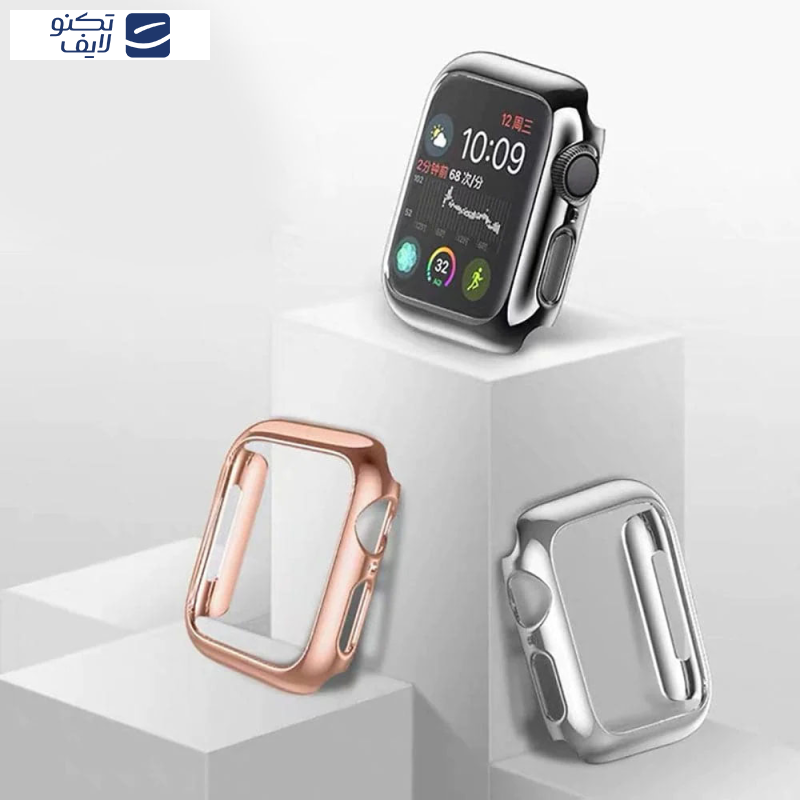 کاور مدل Gl-02 مناسب برای اپل واچ 44 میلی متری به همراه محافظ صفحه نمایش 