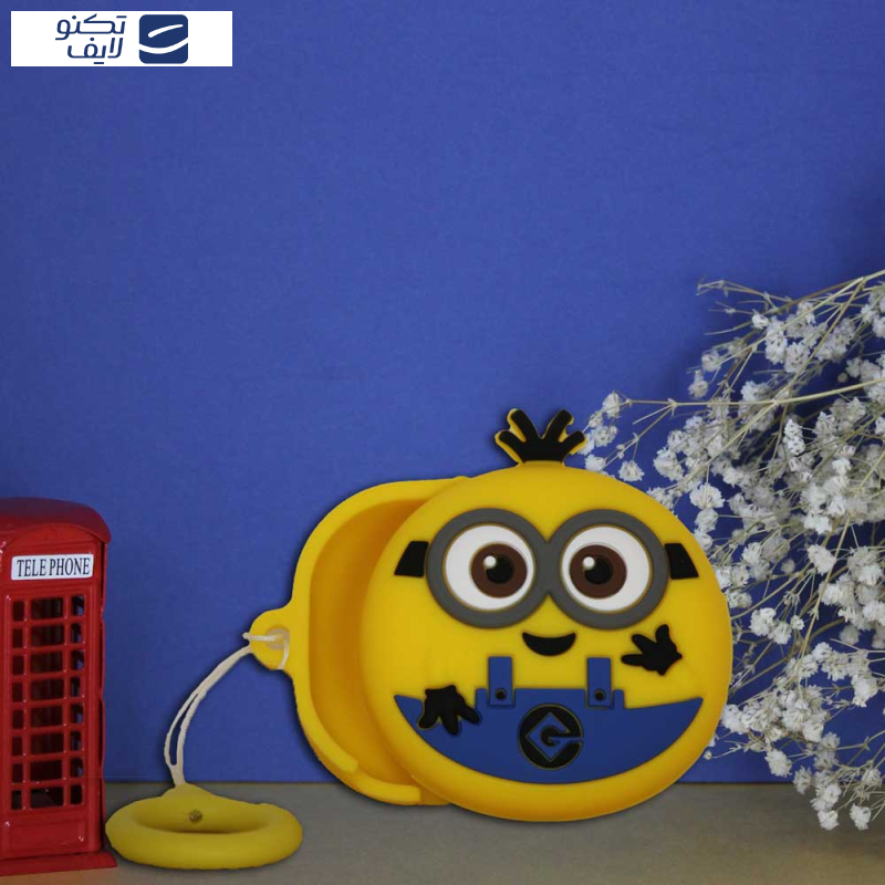 کاور سانیوان مدل عروسکی فانتزی طرح مینیون مناسب برای هدفون بی سیم سامسونگ Galaxy Buds Live / Buds Pro / buds 2 / buds 2 pro / Fe