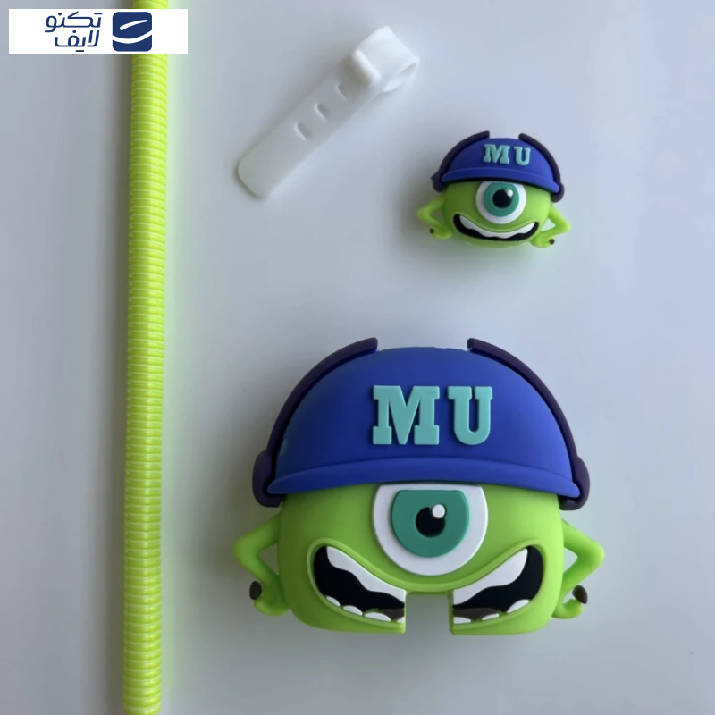 محافظ کابل و شارژر دیواری مدل مایک mike مجموعه 4 عددی