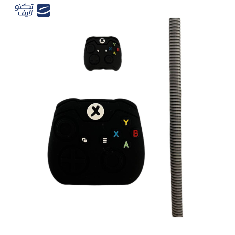 محافظ کابل طرح دسته بازی با ست محافظ شارژر دیواری