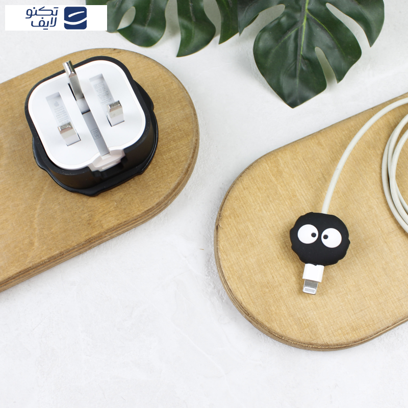 محافظ کابل و شارژر وال کیس طرح میکروب مناسب برای شارژر 20W اپل