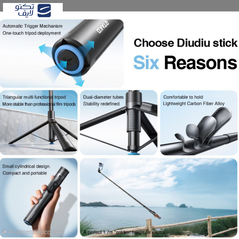 میله سه پایه فون عکاسی آرتاکو مدل Smart Tripod