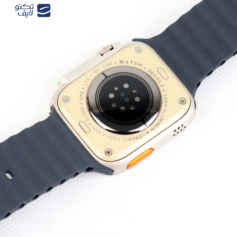 ساعت هوشمند اوآلی مدل OS8 Ultra Pro دارای قابلیت های صفحه نمایش رنگی، صفحه نمایش لمسی، کنترل موسیقی (Music Player) بند سیلیکون