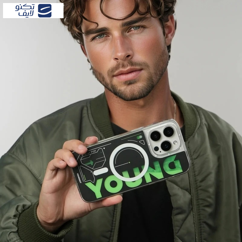 کاور یانگ کیت مدل Futuristic Magsafe مناسب برای گوشی موبایل اپل iPhone 16 Pro  