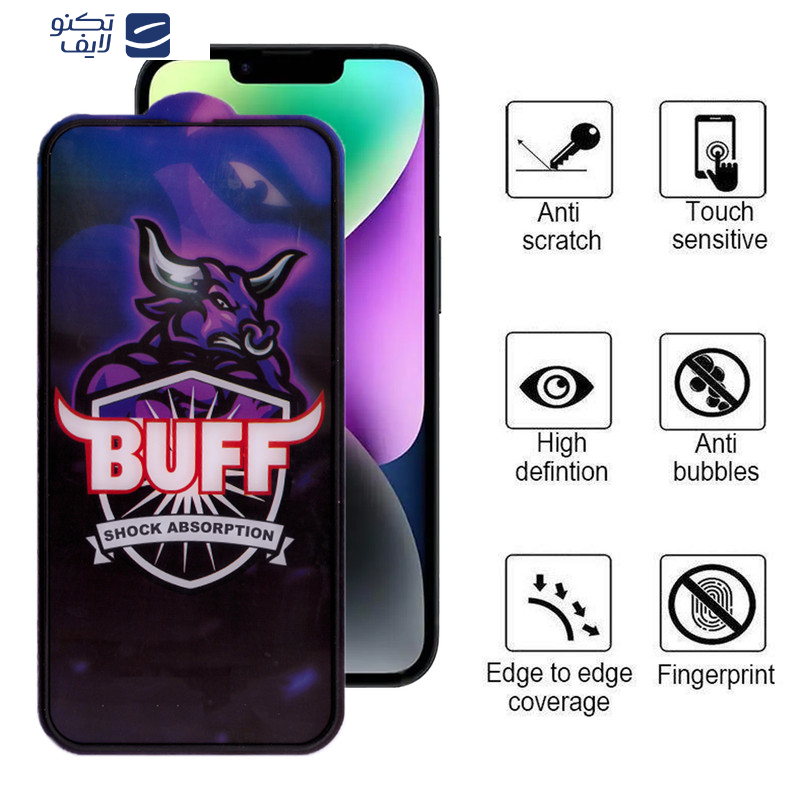 محافظ صفحه نمایش بوف مدل AirBag-Pro مناسب برای گوشی موبایل اپل iphone 16e/14/13pro/13