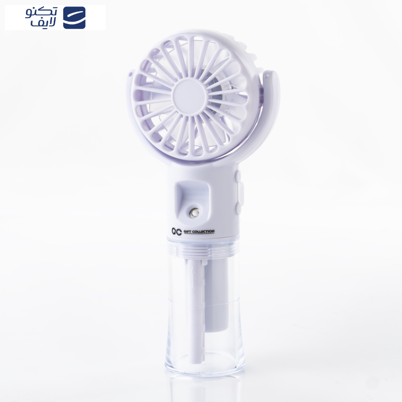 پنکه شارژی گیفت کالکشن مدل Sprayer ظرفیت 400 میلی آمپر ساعت