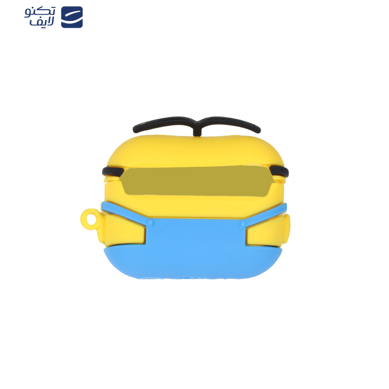 کاور مدل مینیون مناسب برای کیس اپل Airpod pro / Airpod pro 2 به همراه آویز