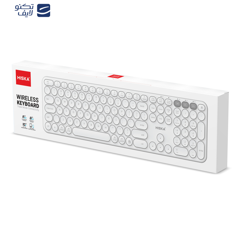 کیبورد وایرلس هیسکا مدل HX-KE250