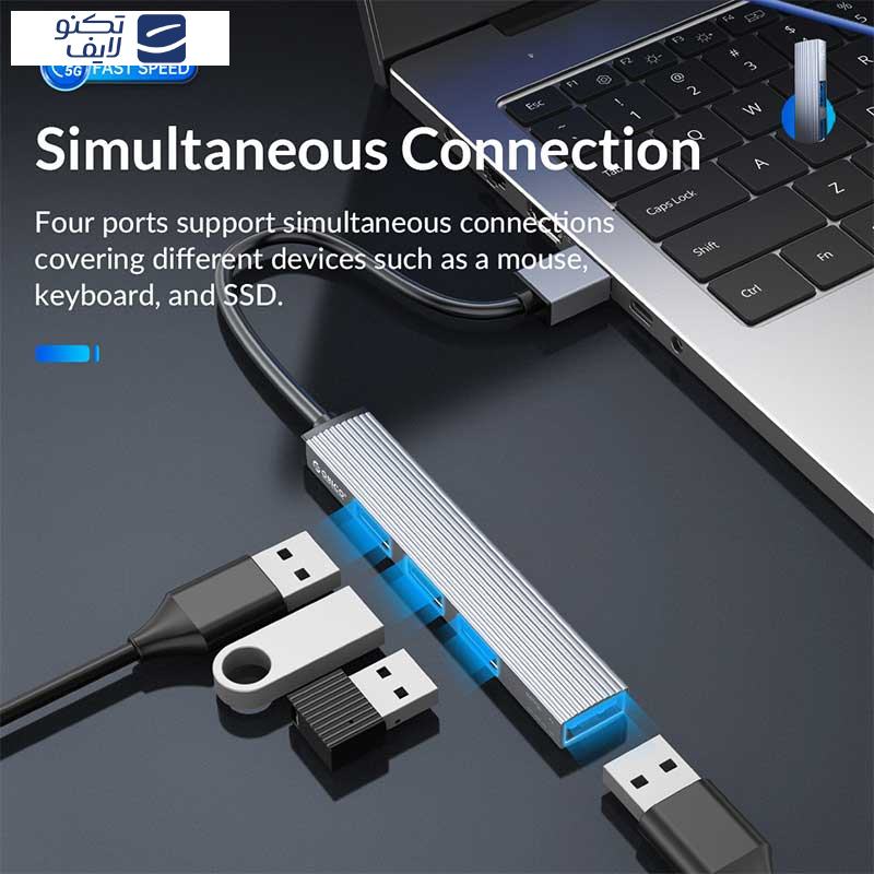 هاب چهار پورت USB اوریکو مدل AH-A13