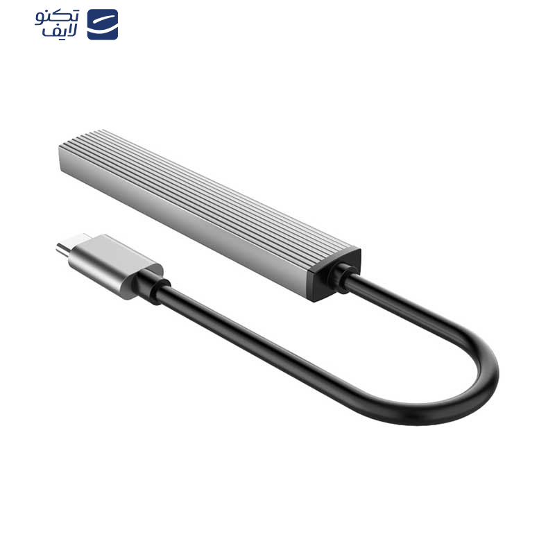 هاب سه پورت USB-C اوریکو مدل AH-12F