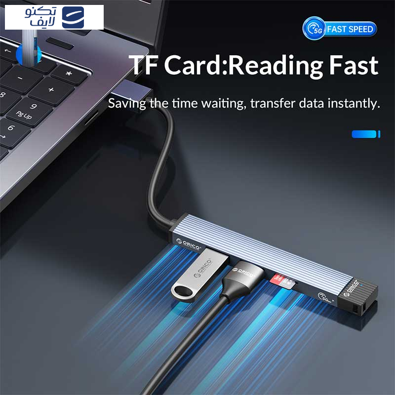 هاب چهار پورت USB اوریکو مدل AH-A12F