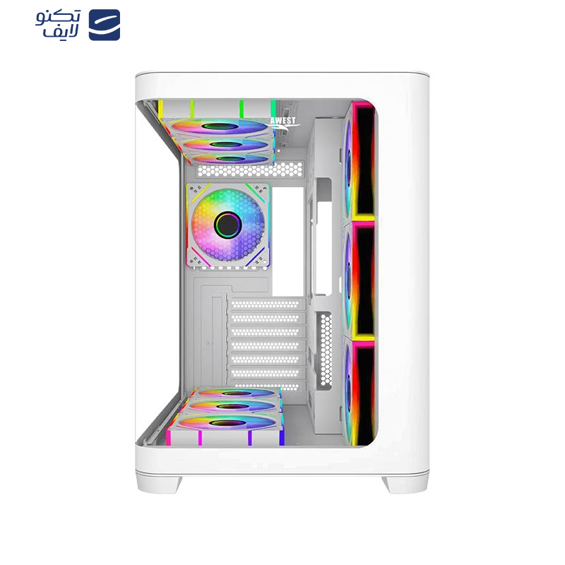 کیس کامپیوتر گیمینگ اوست مدل GT-AQ18-MW
