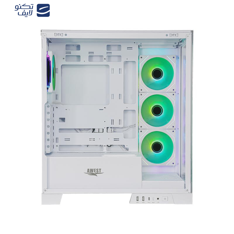 کیس کامپیوتر گیمینگ اوست مدل GT-AQ16-MW