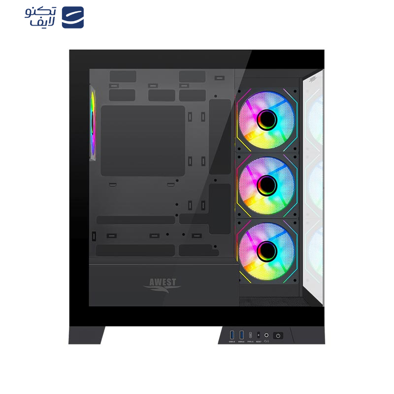 کیس کامپیوتر گیمینگ اوست مدل GT-AQ16-MB