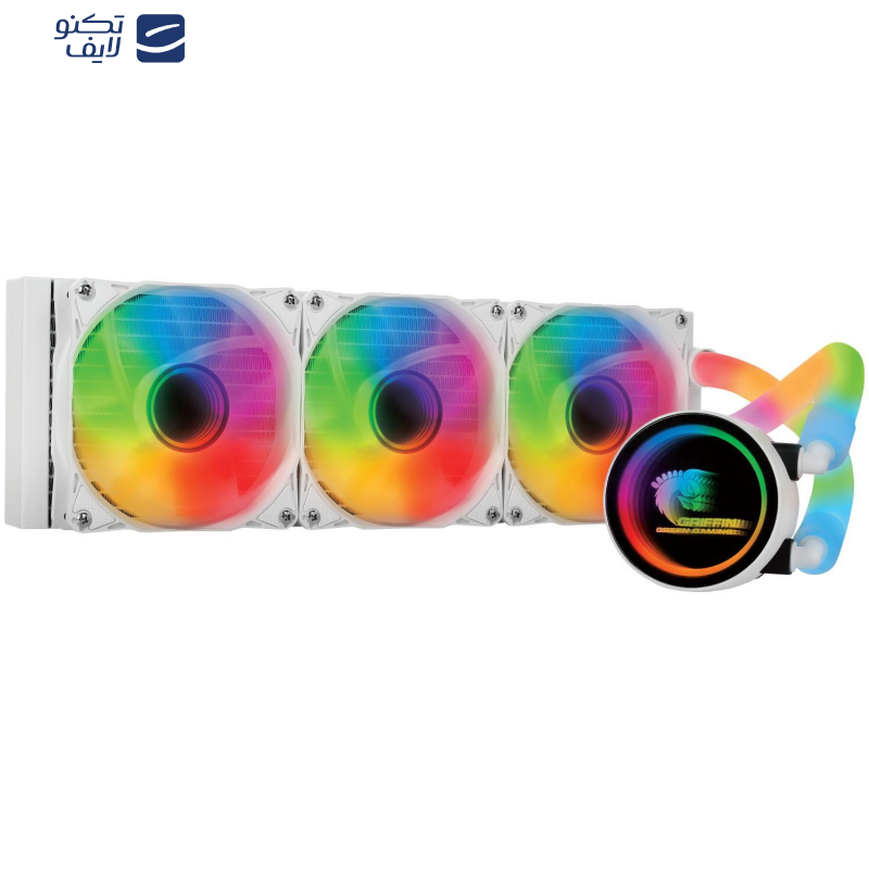 سیستم خنک کننده آبی گرین مدل GLACIER 360 STREAM-ARGB