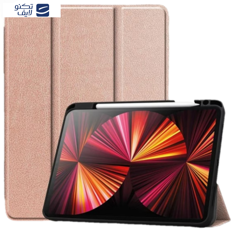 کیف کلاسوری زیفرند مدل Smart Leather مناسب برای تبلت اپل iPad Pro 12.9 2021
