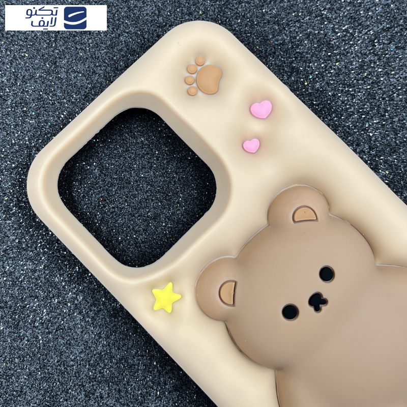 کاور قاب میلیونی مدل LUCK-BEAR3 مناسب برای گوشی موبایل اپل IPHONE 13 PRO/14 PRO /15 PRO