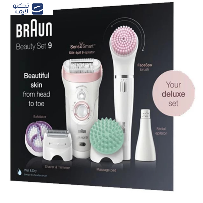 اپیلاتور براون مدل SES9985BS اپیلاتور براون مدل SES9985BS