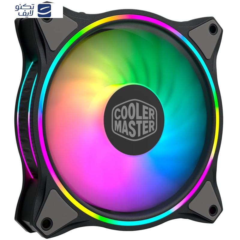 فن کیس کولر مستر مدل MasterFan MF120 Halo 3in1 بسته سه عددی