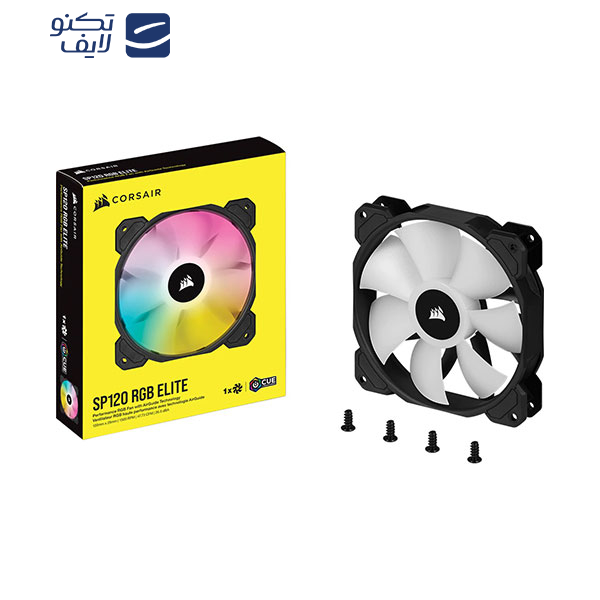 فن کیس کورسیر مدل iCUE SP120 RGB ELITE