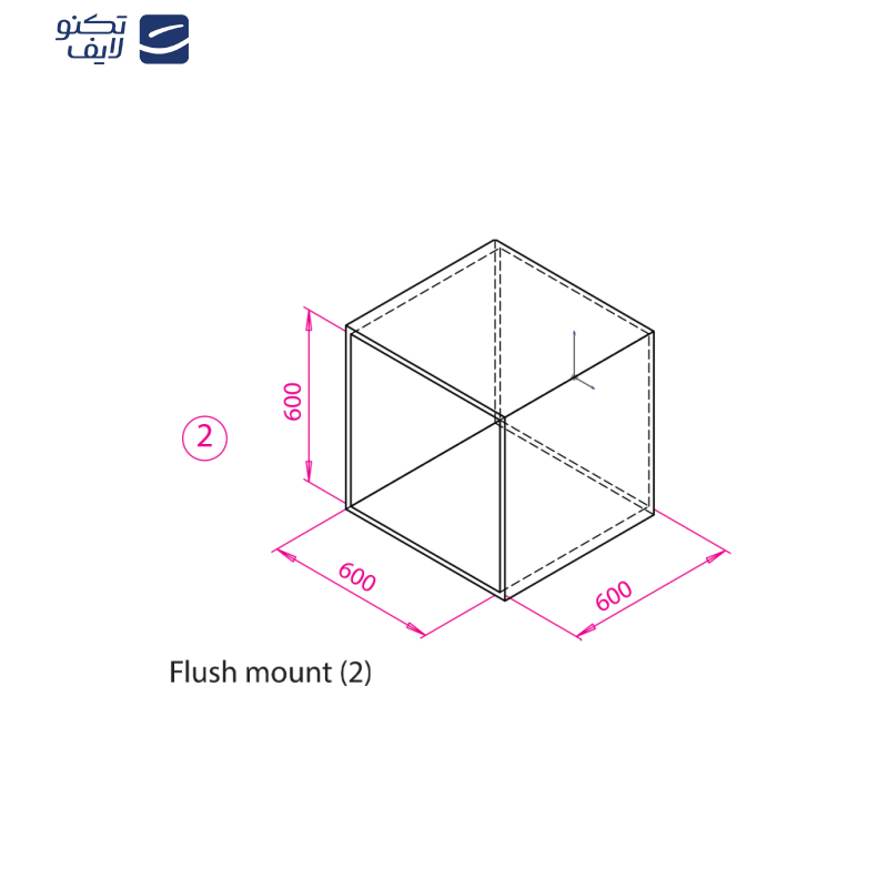 فر توکار کن مدل استون M