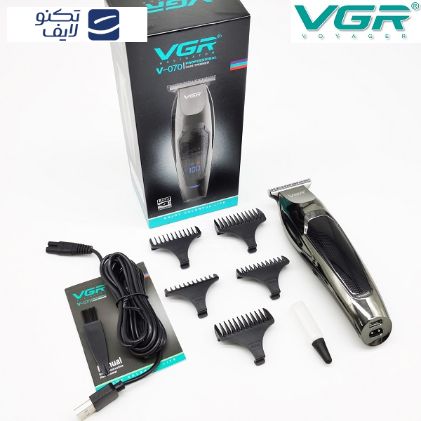 ماشین اصلاح موی سر و صورت وی جی ار مدل V-070