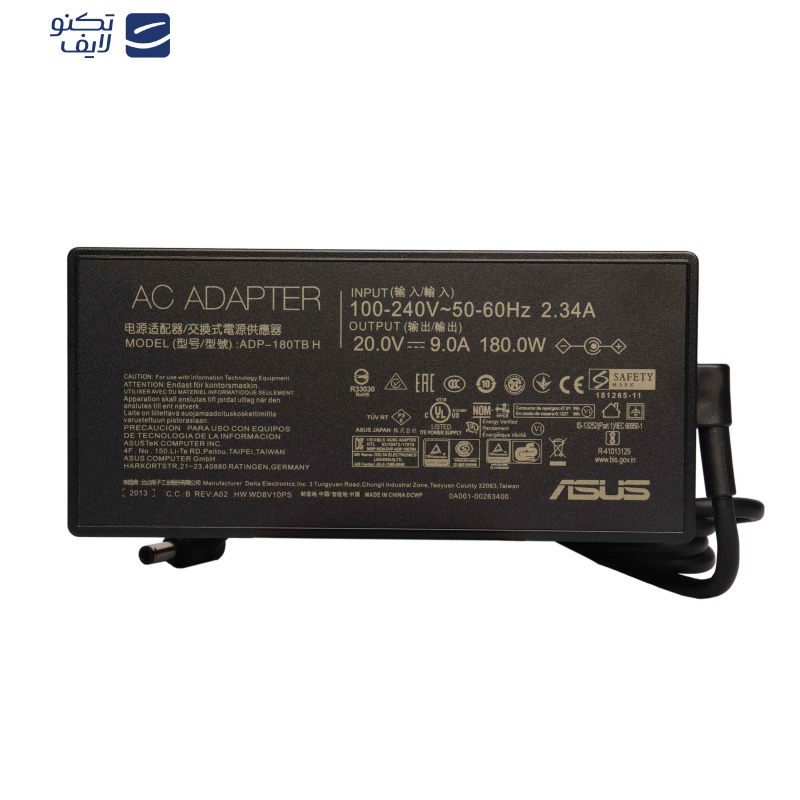 شارژر لپ تاپ  20 ولت 9 آمپر ایسوس مدل ADP-180TB H