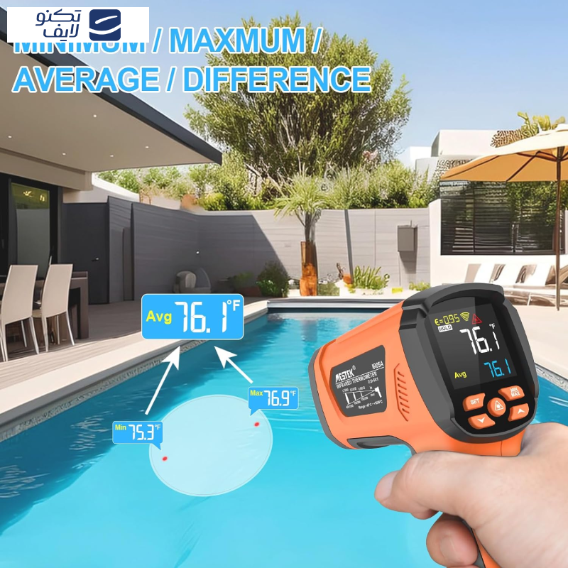 ترمومتر لیزری مستک مدل IR05A