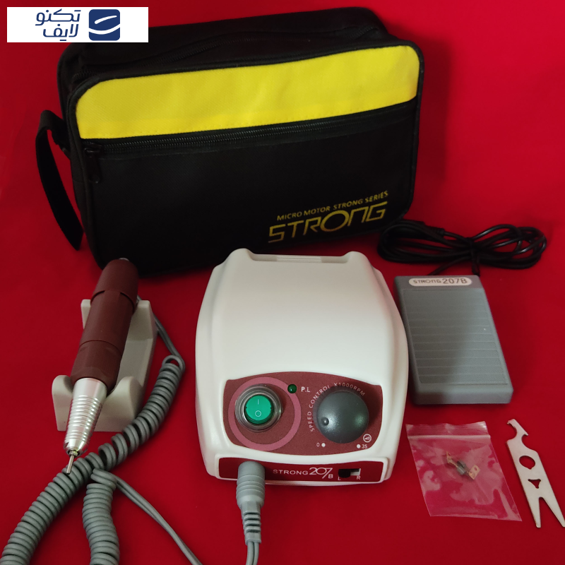 دستگاه مانیکور و پدیکور استرانگ مدل 207B 35K