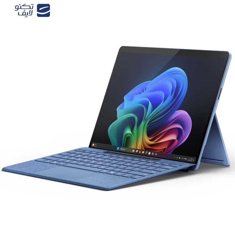تبلت 13 اینچی مایکروسافت مدل Surface Pro 11-Snapdragon X Plus LCD ظرفیت 512 گیگابایت و رم 16 گیگابایت به همراه کیبورد Surface Pro Copilot