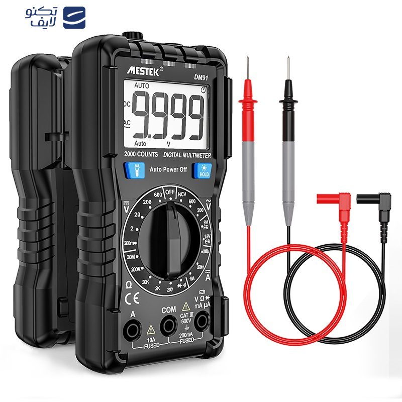 مولتی متر دیجیتال مستک مدل DM91