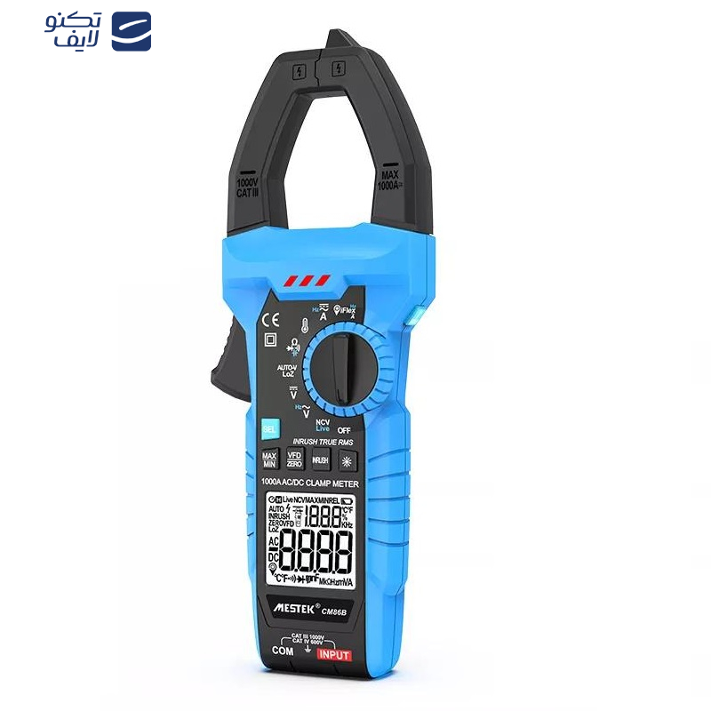مولتی متر کلمپی دیجیتال مستک مدل CM86B