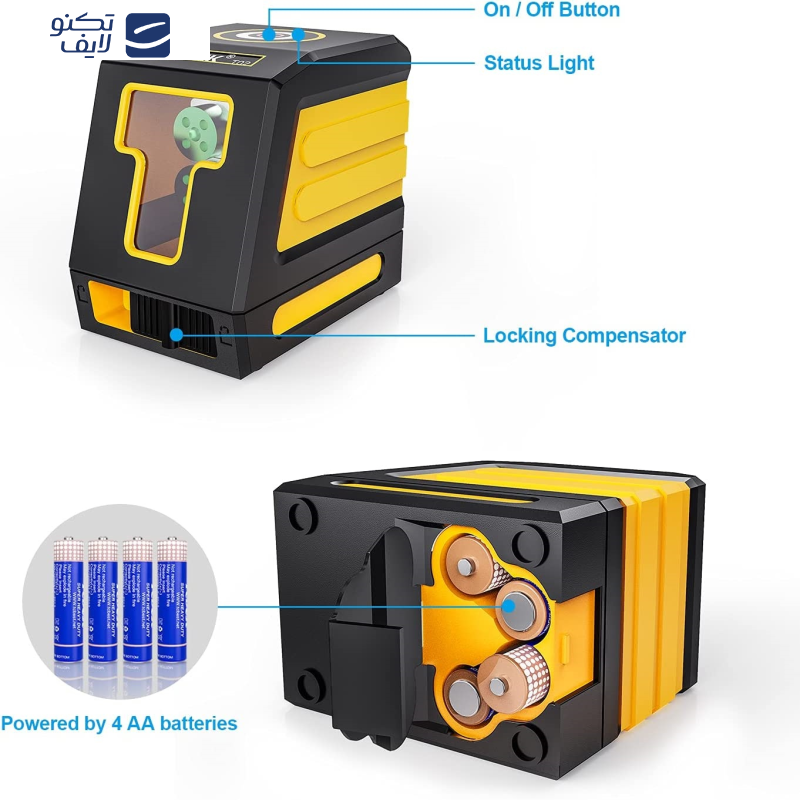 تراز لیزری مستک مدل T01