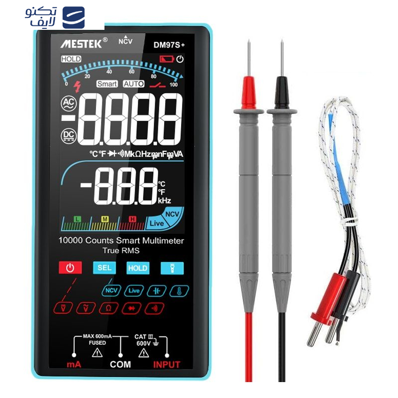 مولتی متر هوشمند دیجیتال مستک مدل +DM97S مولتی متر هوشمند دیجیتال مستک مدل +DM97S