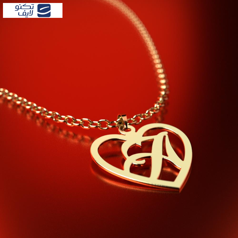 آویز گردنبند طلا 18 عیار زنانه مدوپد مدل حرف A کد PA1-12873